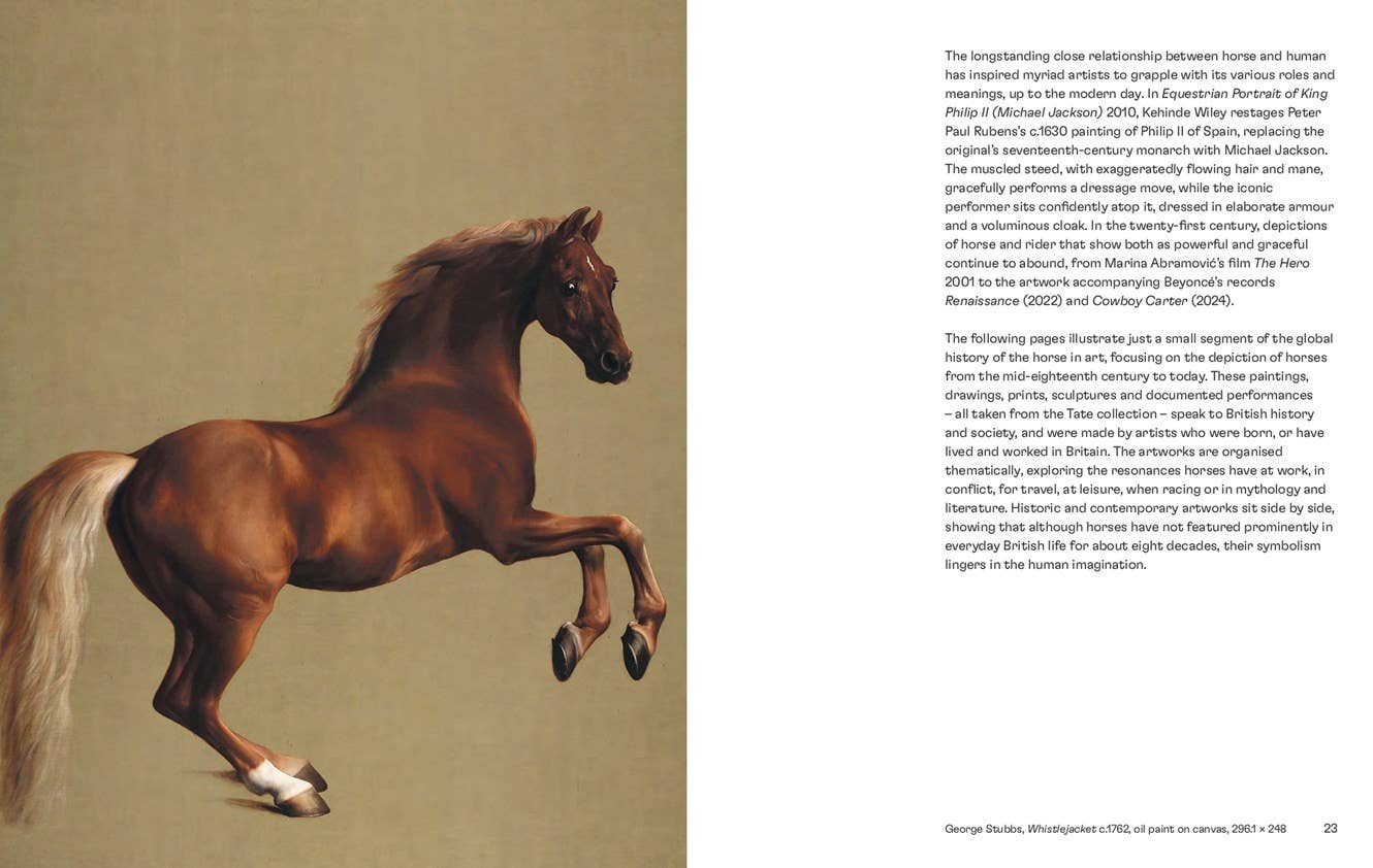 Horses in Art Book