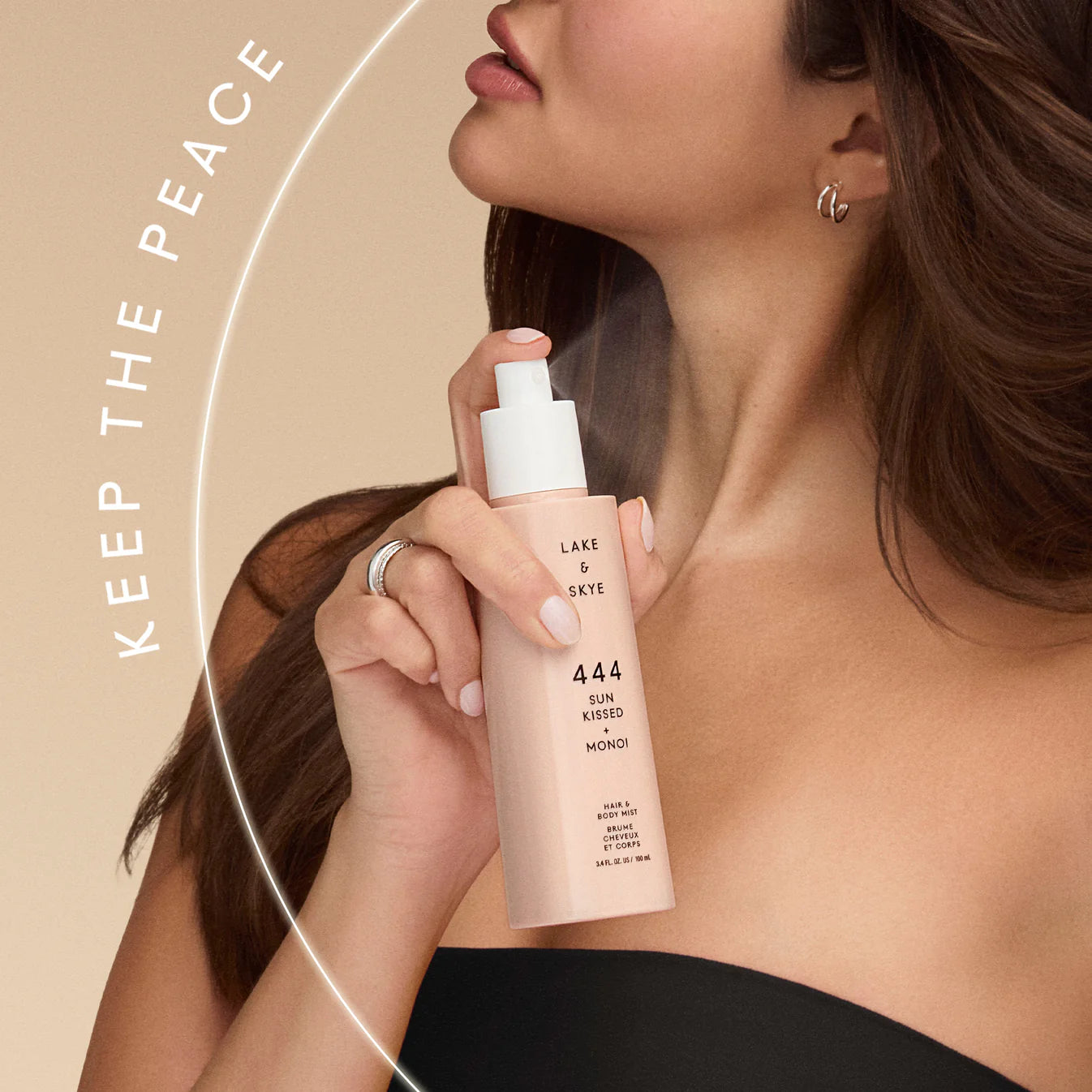 444 Sunkissed Monoi Hair + Body Mist - Lake & Skye