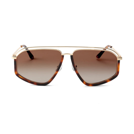 11.3 Oversized Sunglasses - Tort/Gradient Brown - Eleventh Hour