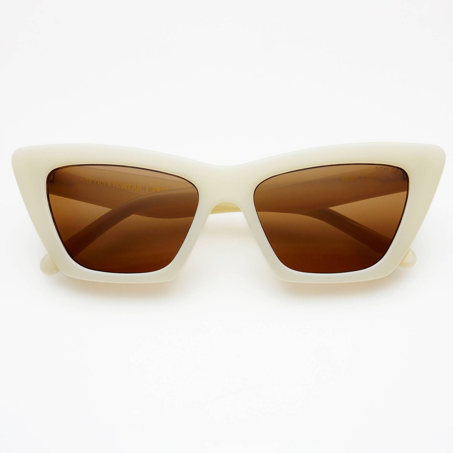 Siena Women's Cat Eye Sunglasses - Milky White