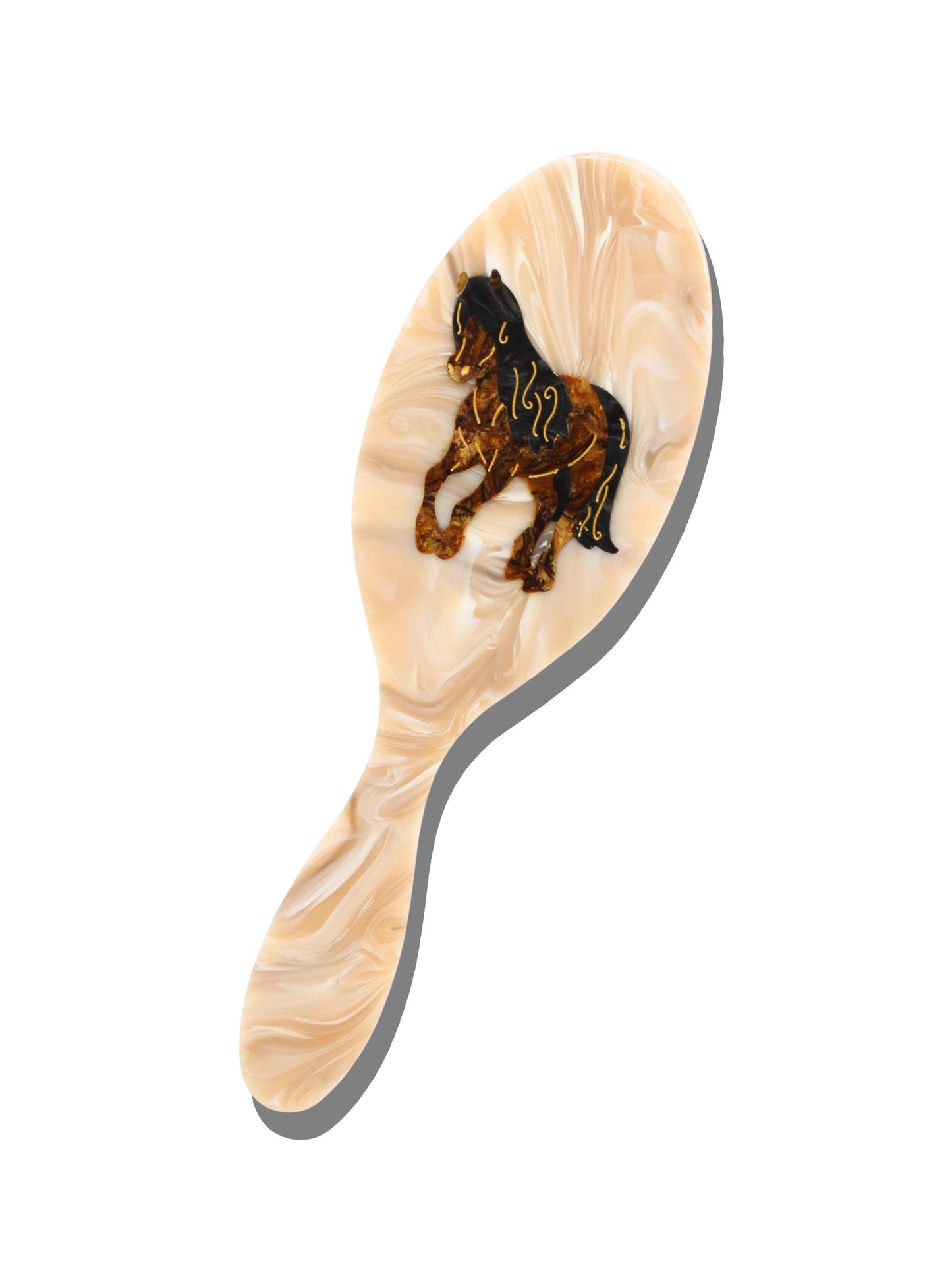 Hand-painted Horse Hair Brush