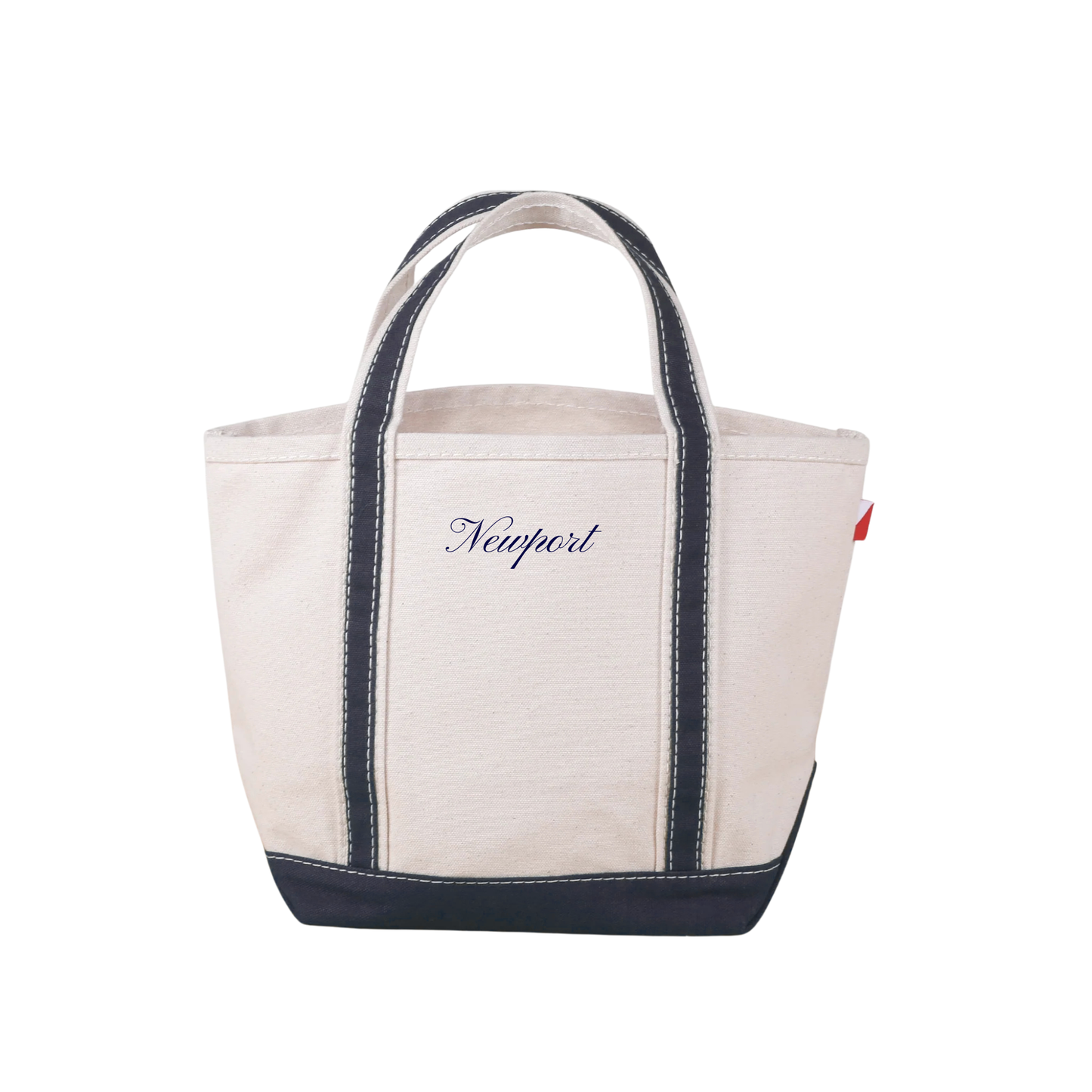Preorder: Newport Mini Classic Embroidered Tote - Navy