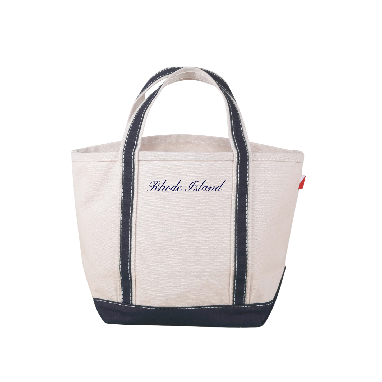 Rhode Island Mini Classic Embroidered Boat Tote