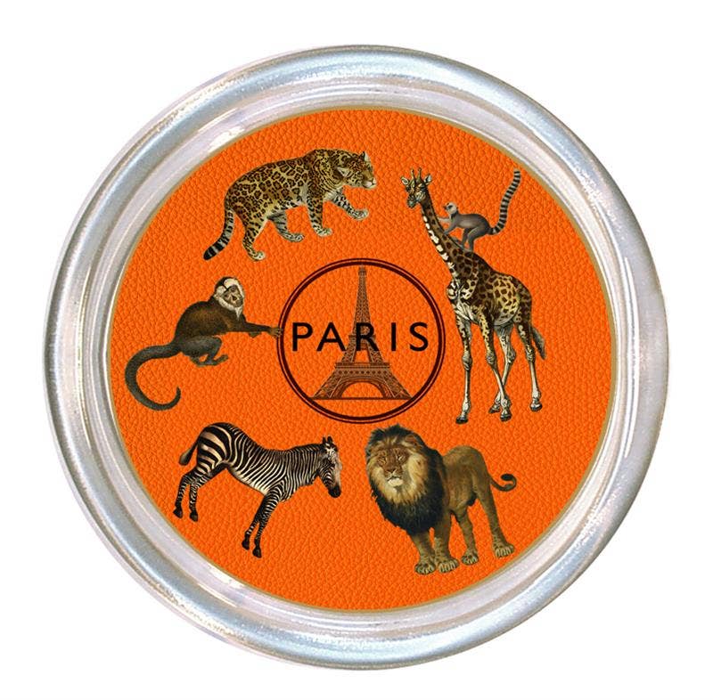Paris Jungle Orange Coaster