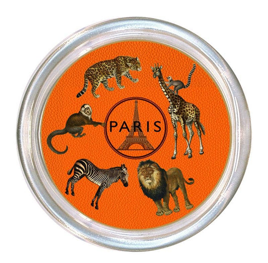 Paris Jungle Orange Coaster