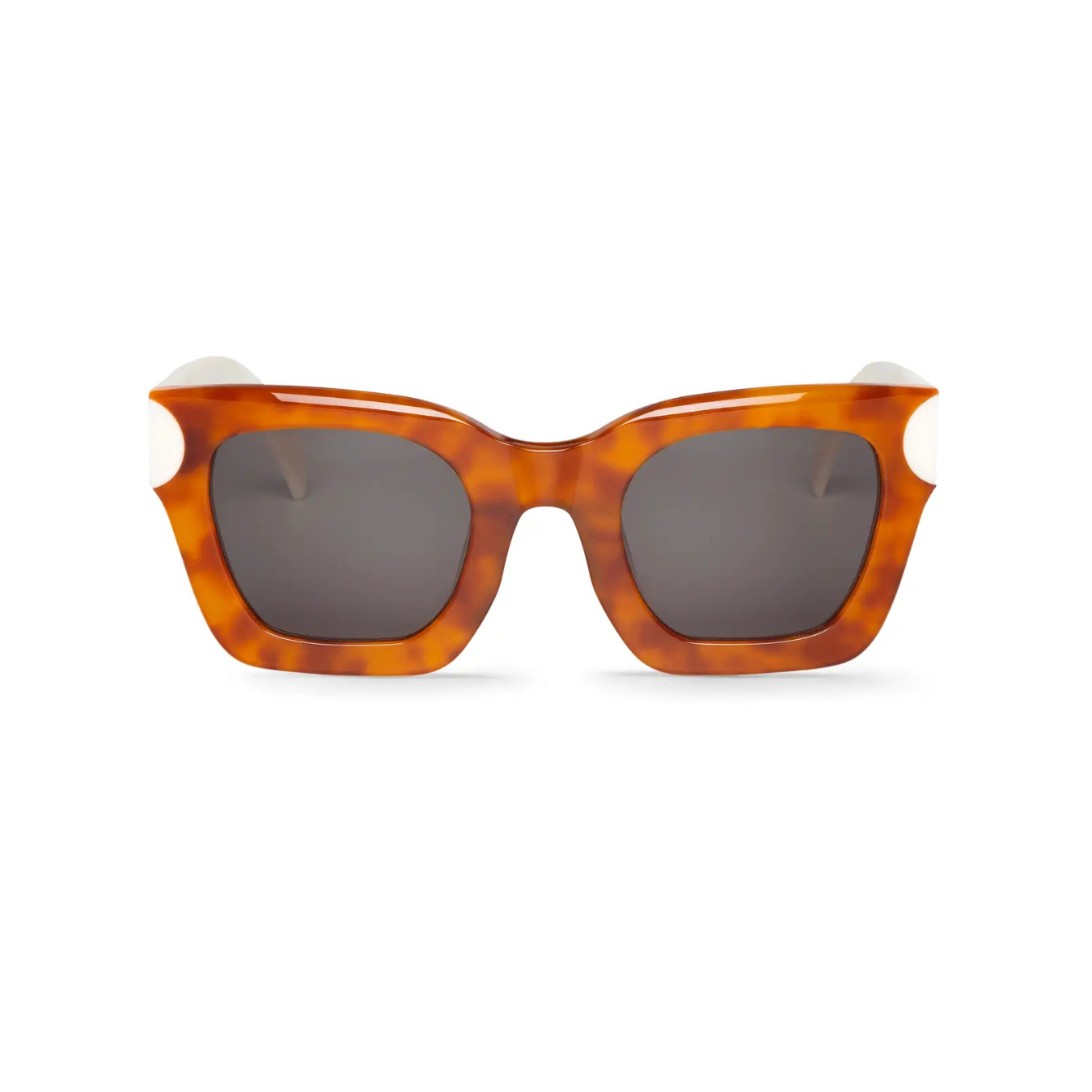 Bondi Sunglasses - Brown/White - Mr. Boho