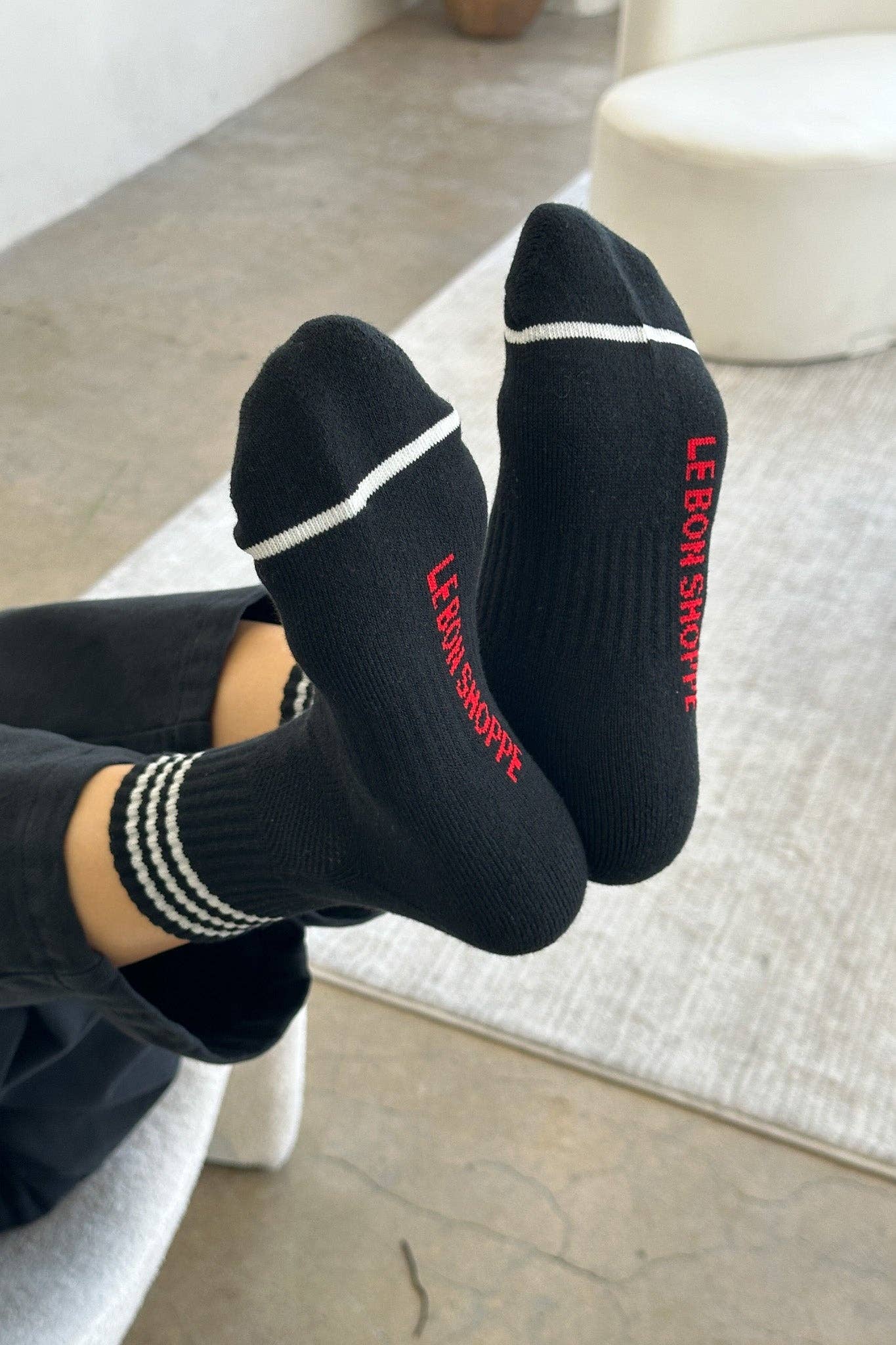Girlfriend Socks - Brown