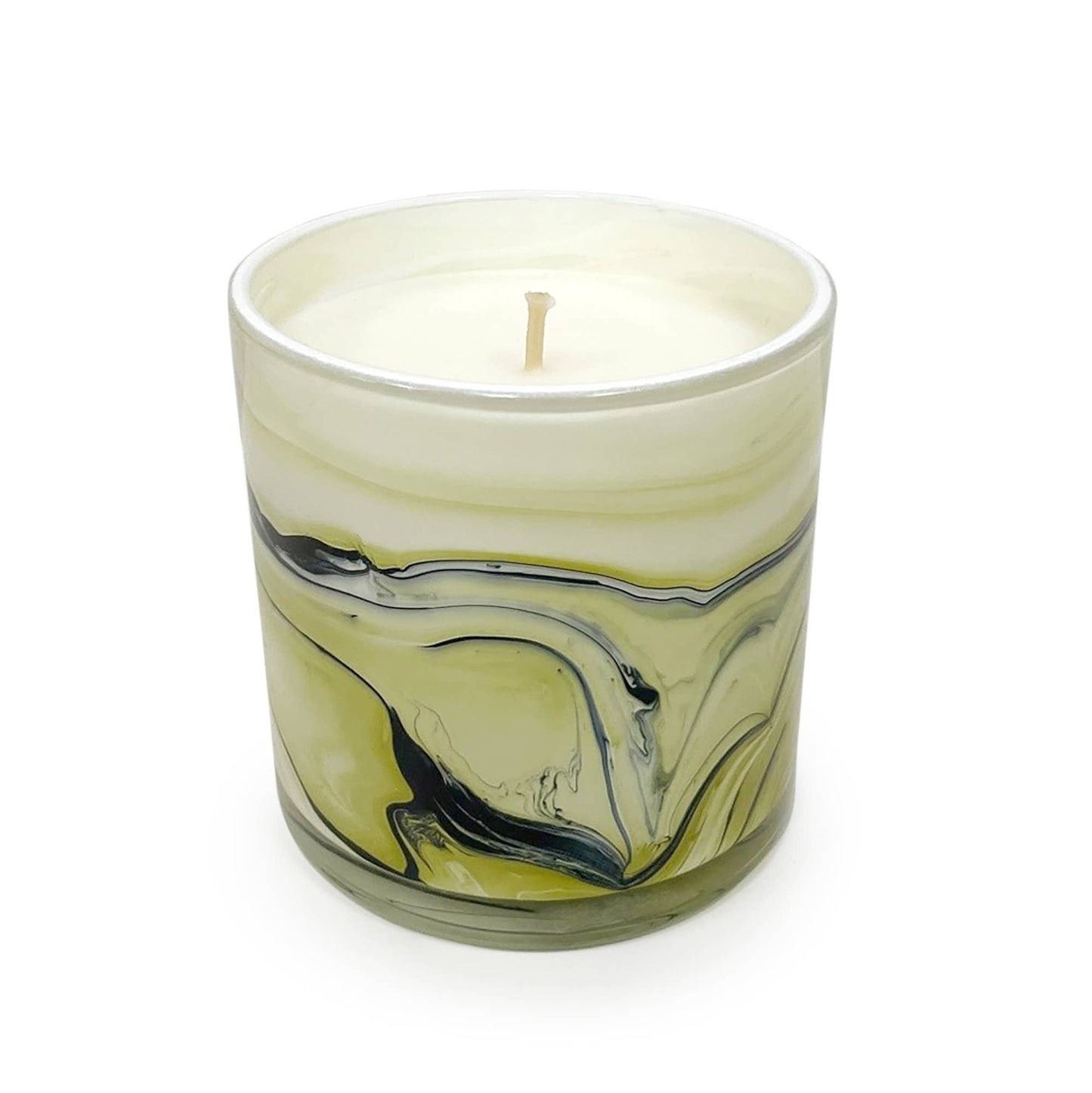 Vetiver & Oak 14 oz. Swirl Glass Candle
