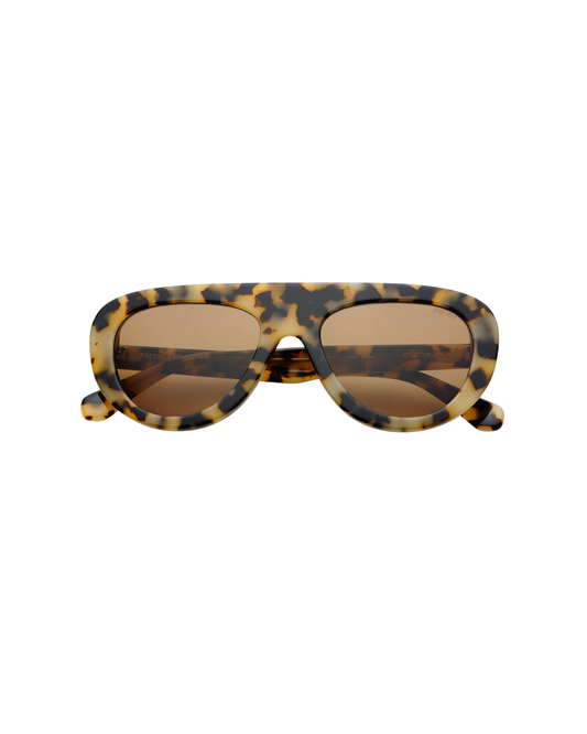 Jetsetter Acetate Women's Aviator Sunglasses - Milky Tortoise - FREYRS