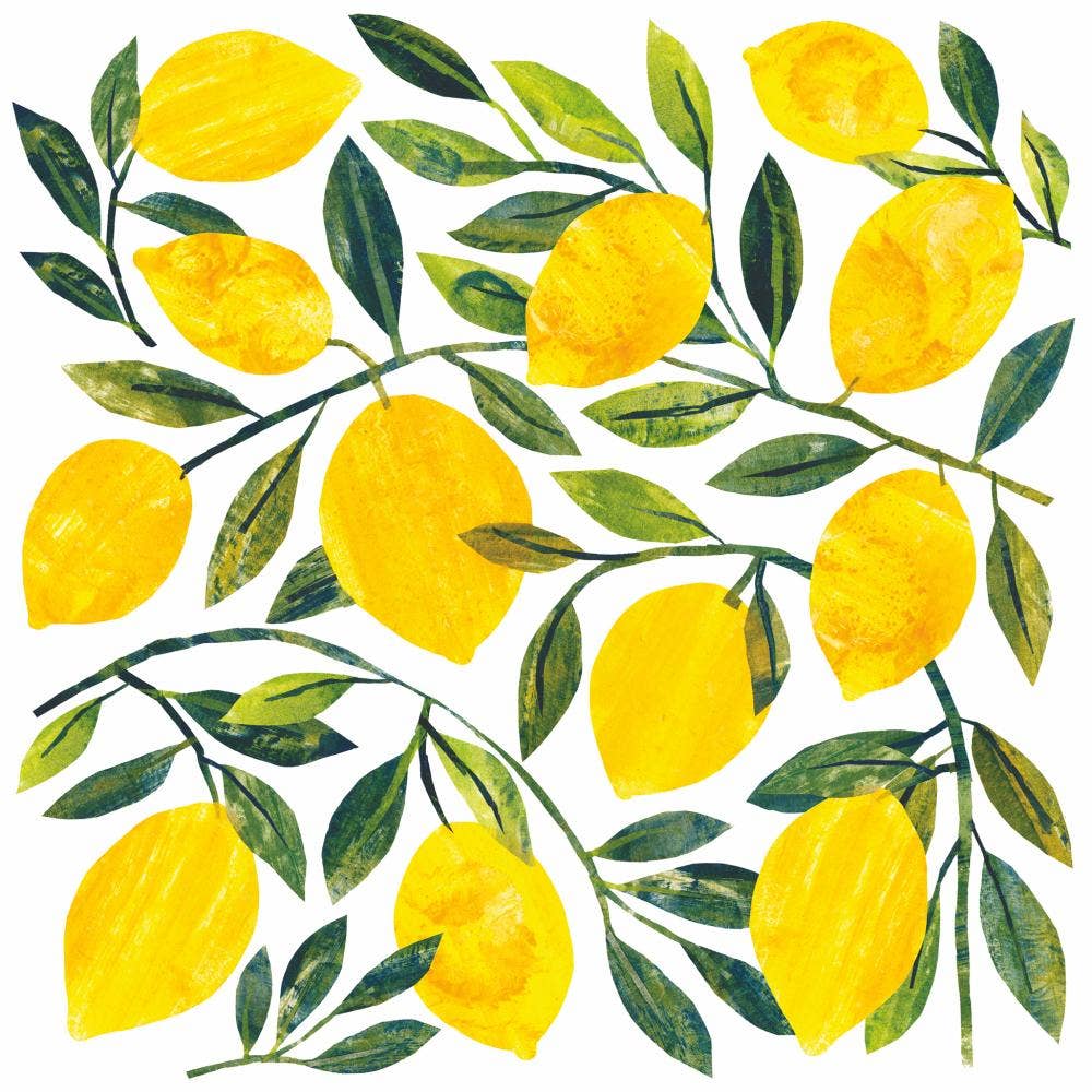 Lemon Paper Napkins