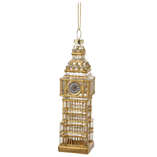 Big Ben Glass Ornament