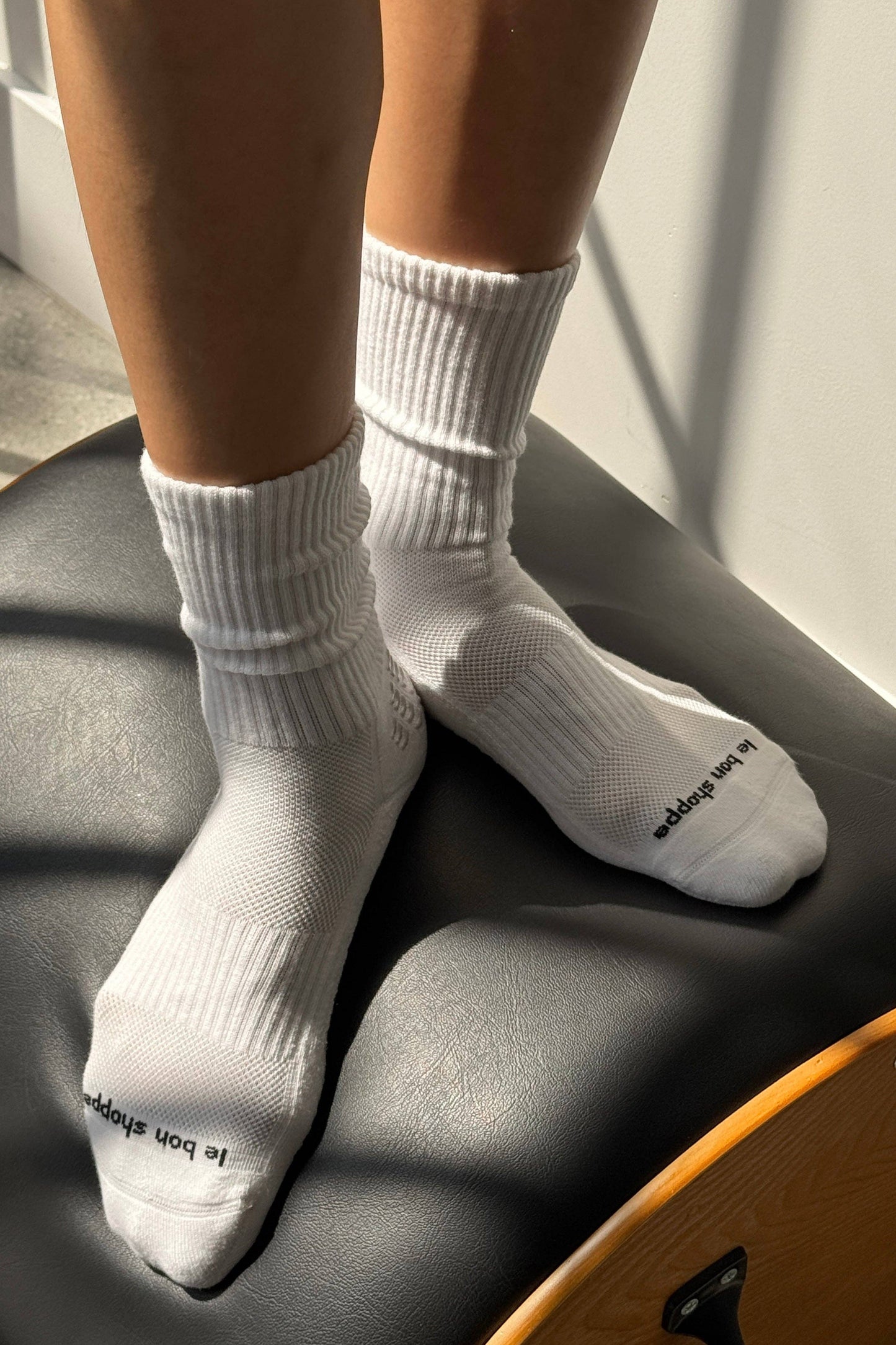 Grip Gym Socks - Grey + Grey