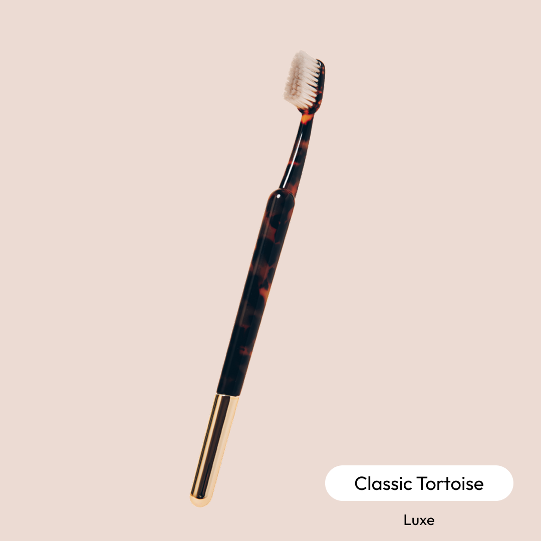 The Better Brush - Classic Tortoise w/ Gold Luxe
