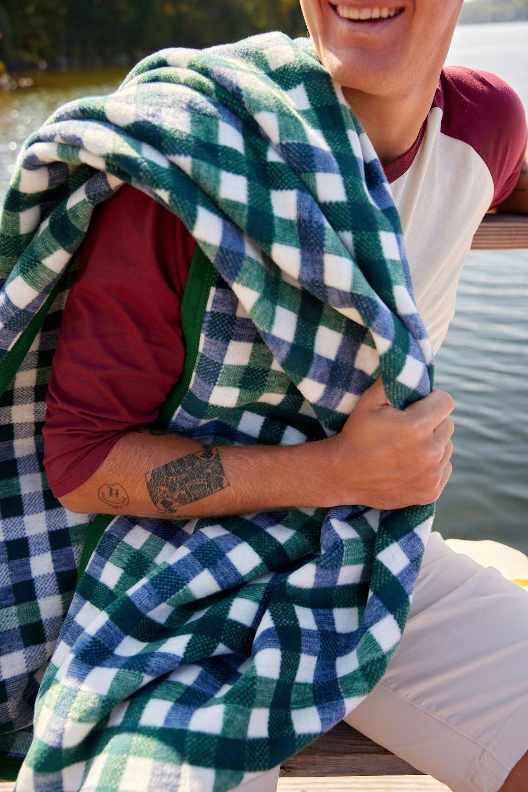 Pine Tree Plaid Blanket - Chappywrap
