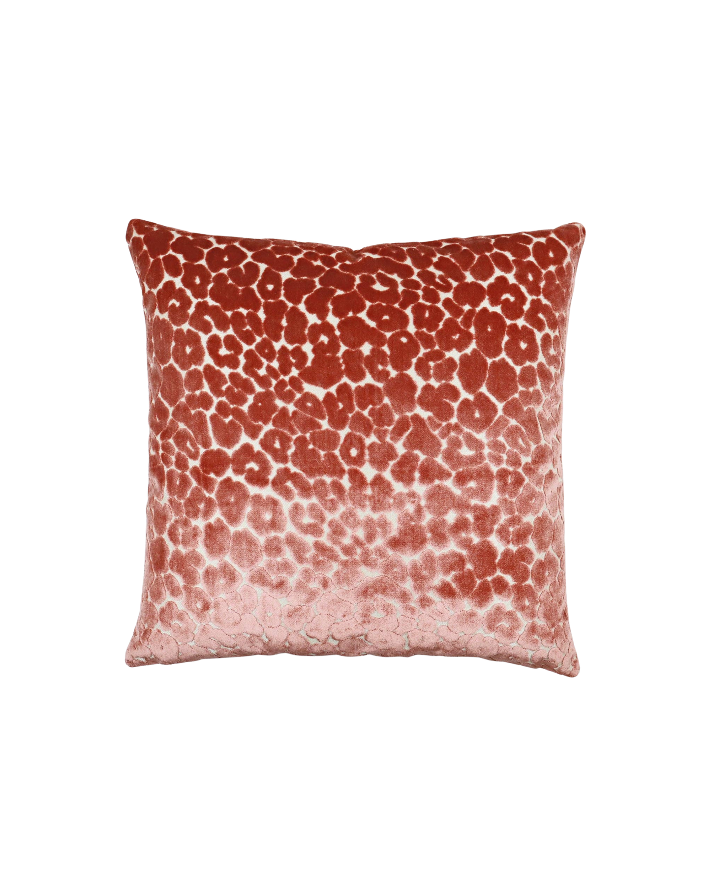 Madison Pillow - Burnt Orange Leopard