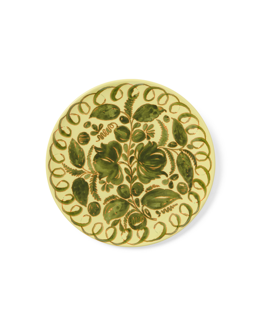 Amalfi Dinner Plate Lime - 10.6" Diameter