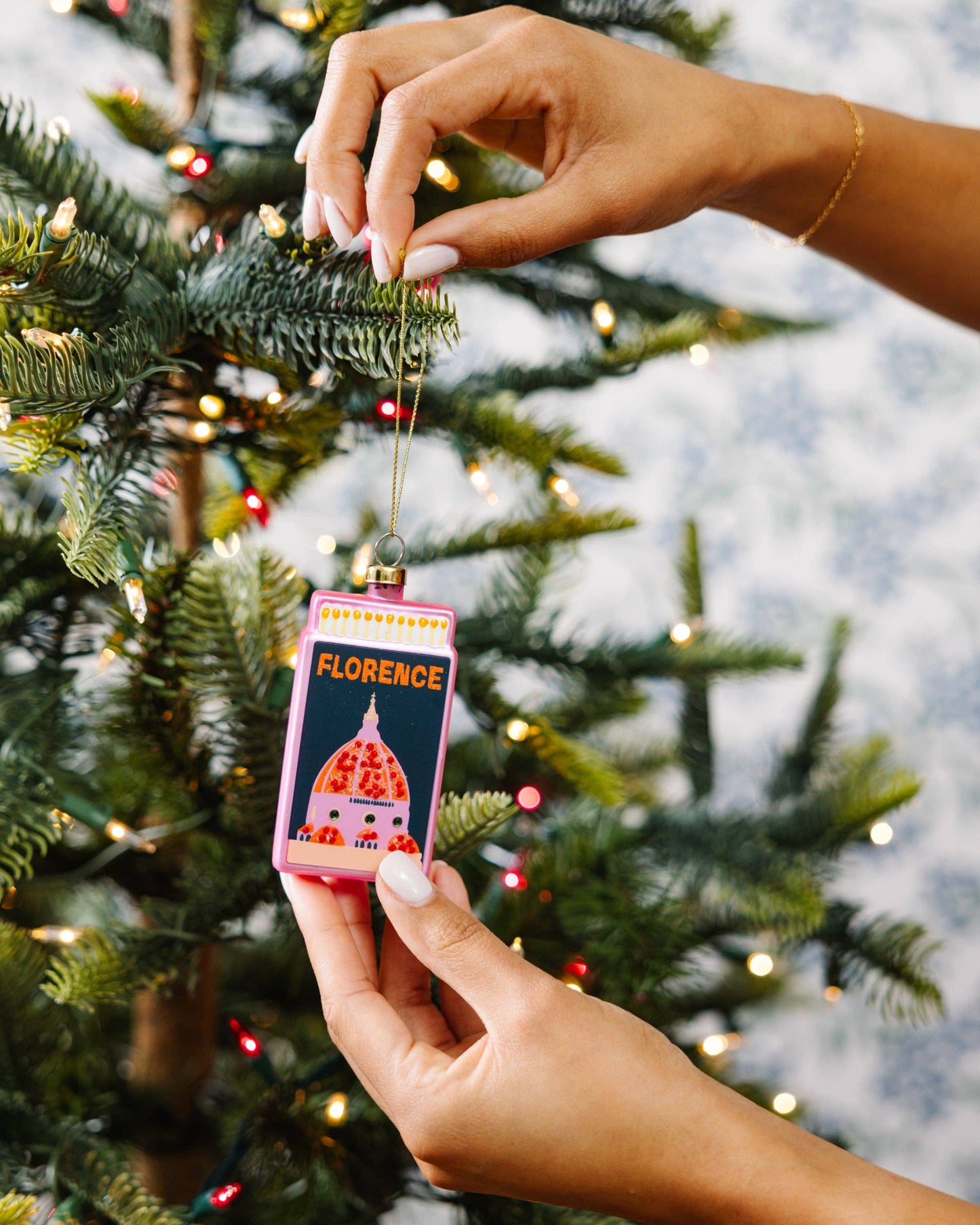 Matchbook Ornament - Florence