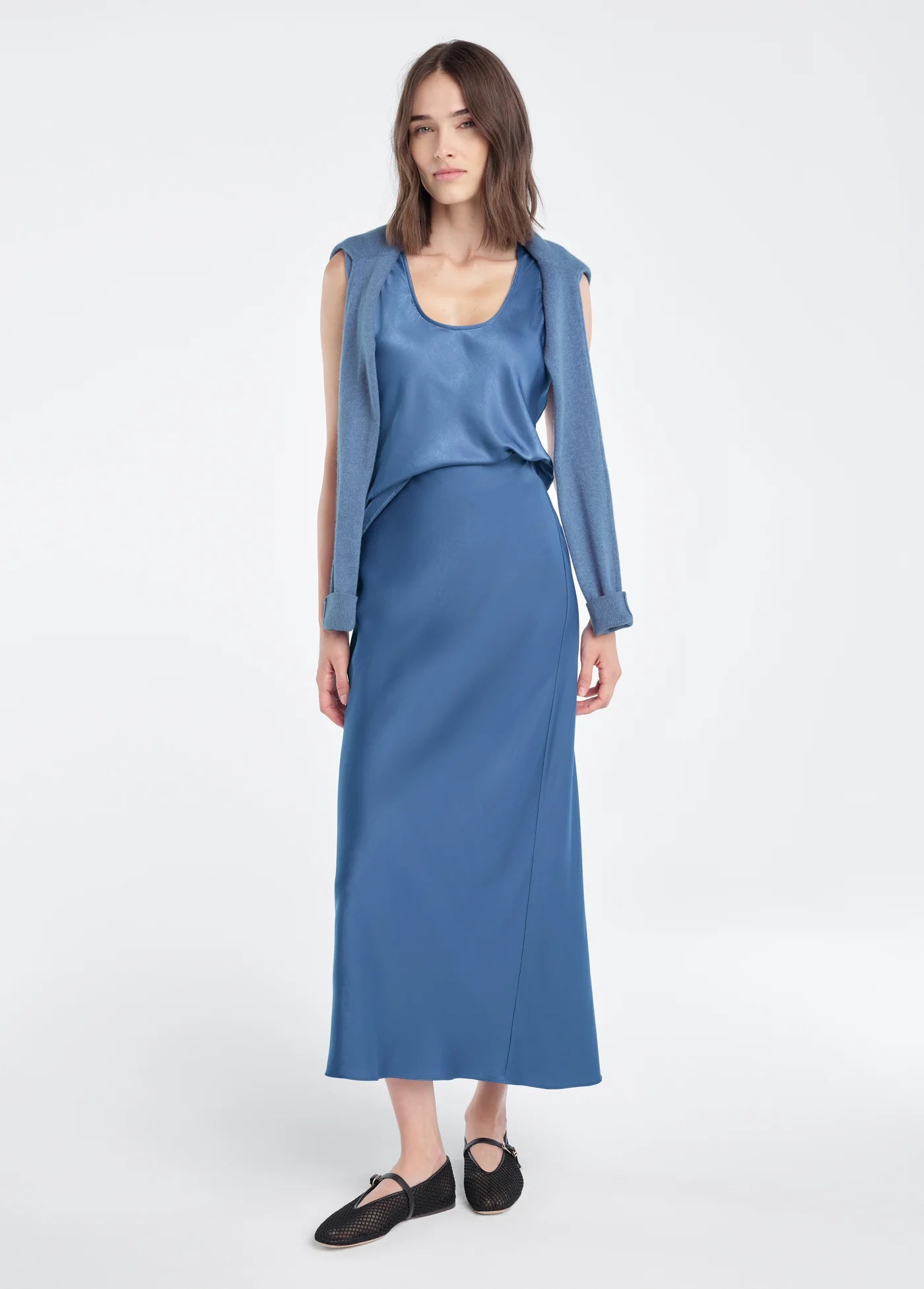 The Favorite Skirt - River Blue - Favorite Daughter
