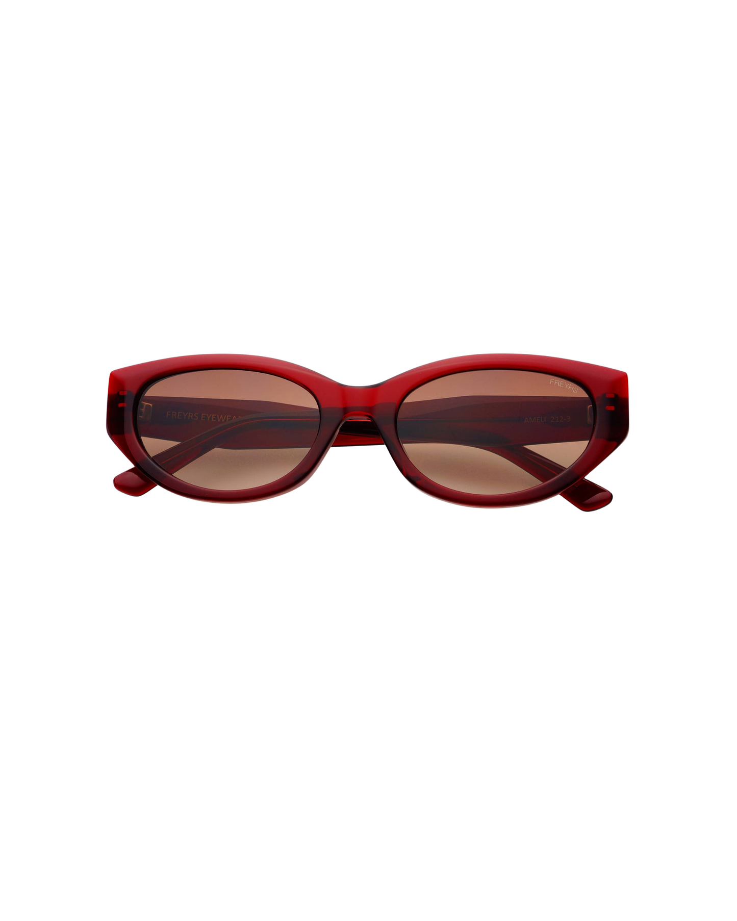Ameli Cat-Eye Sunglasses - Red
