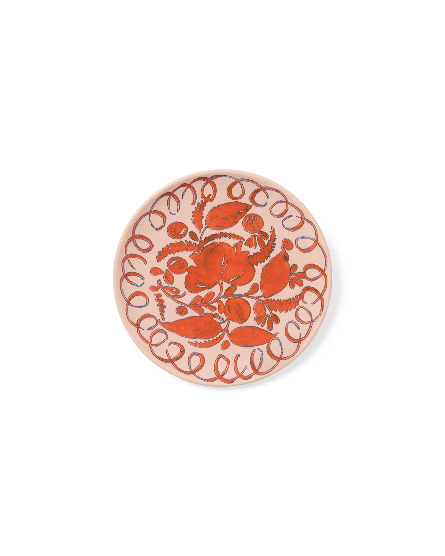 Amalfi Dessert Plate Pink - 9.1" Diameter