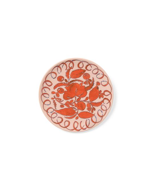 Amalfi Dessert Plate Pink - 9.1" Diameter