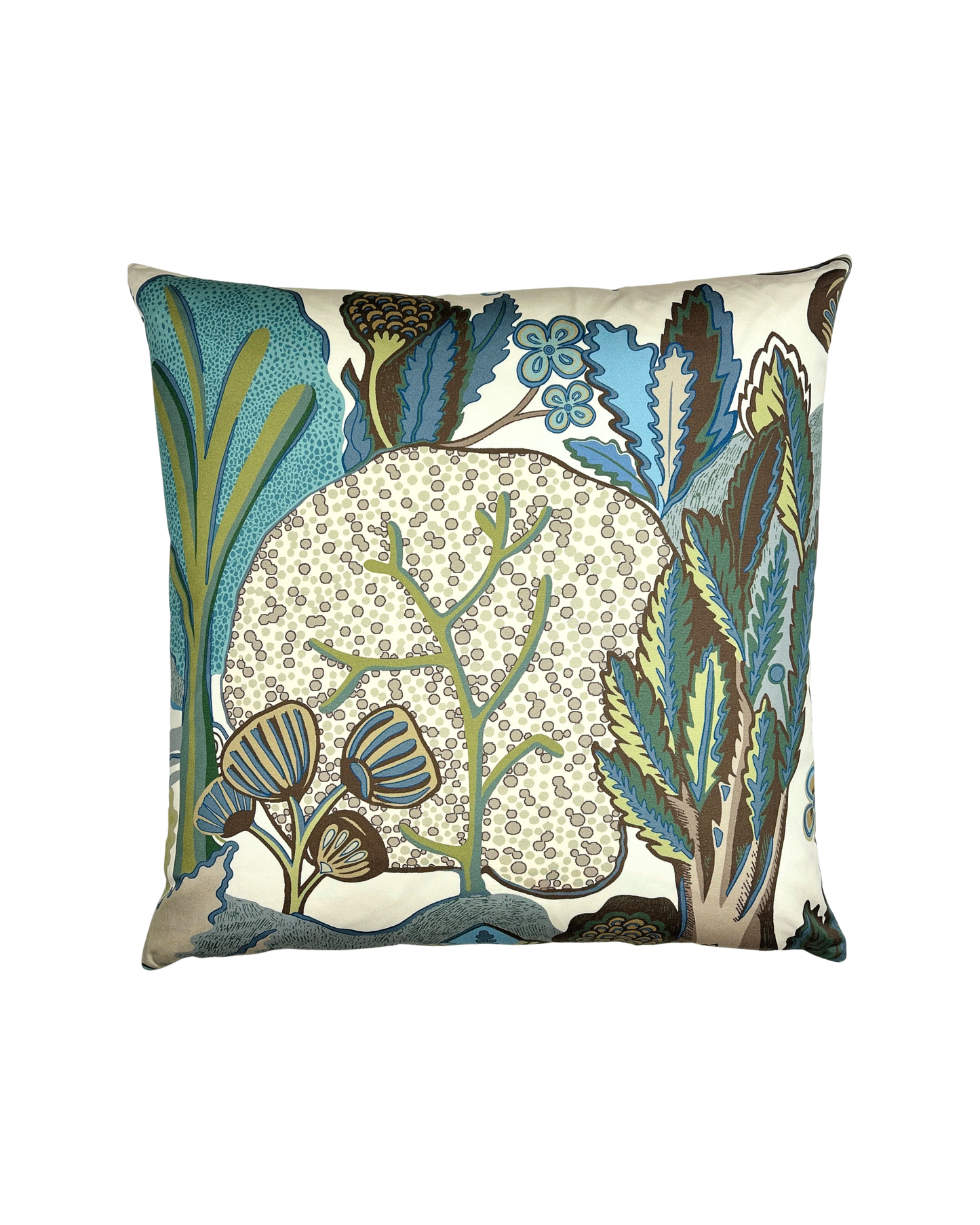 Elodie Pillow - Blue Hues - 22x22