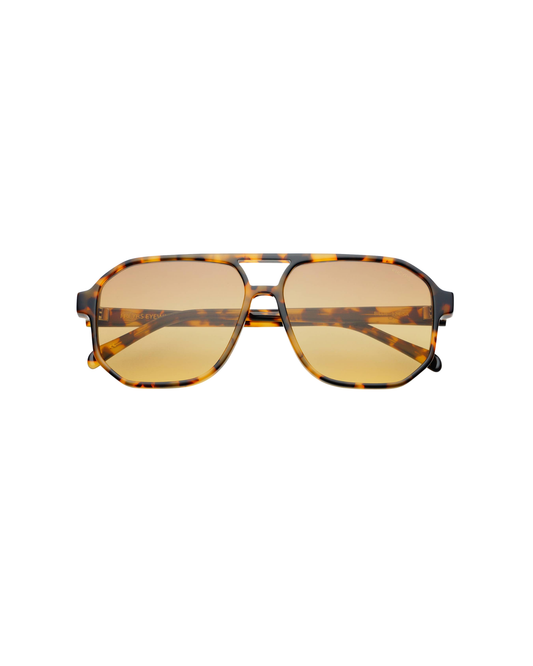 Billie Unisex Aviator Sunglasses - Tort - FREYRS