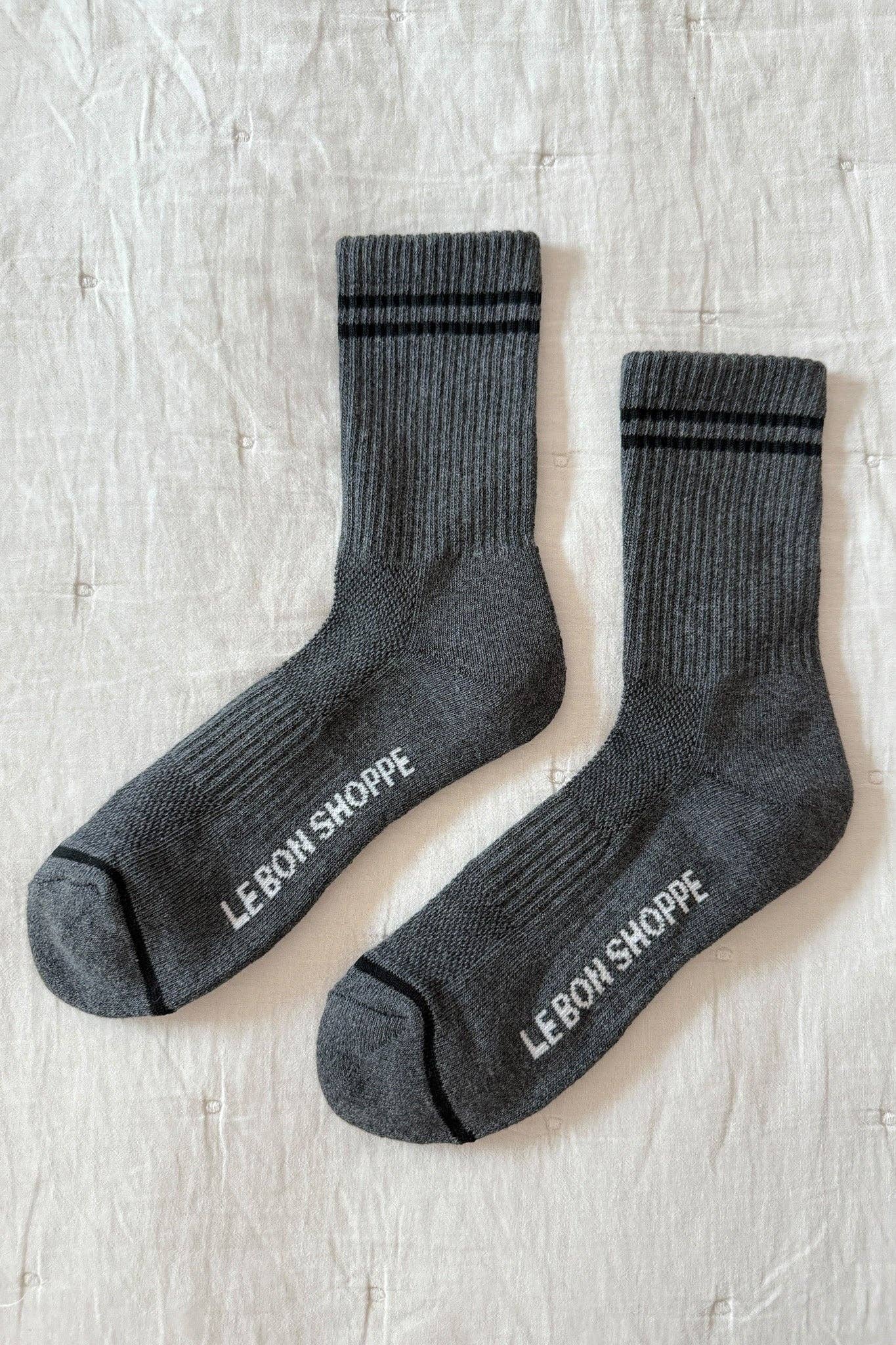 Boyfriend Socks - Amour Pink