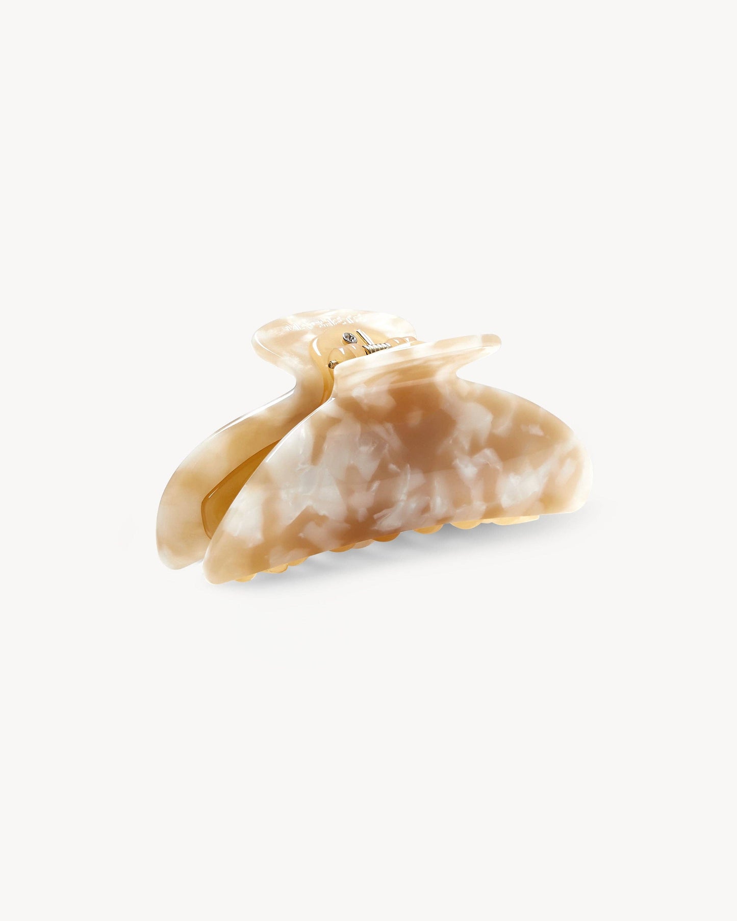 Midi Heirloom Claw in Taupe Shell