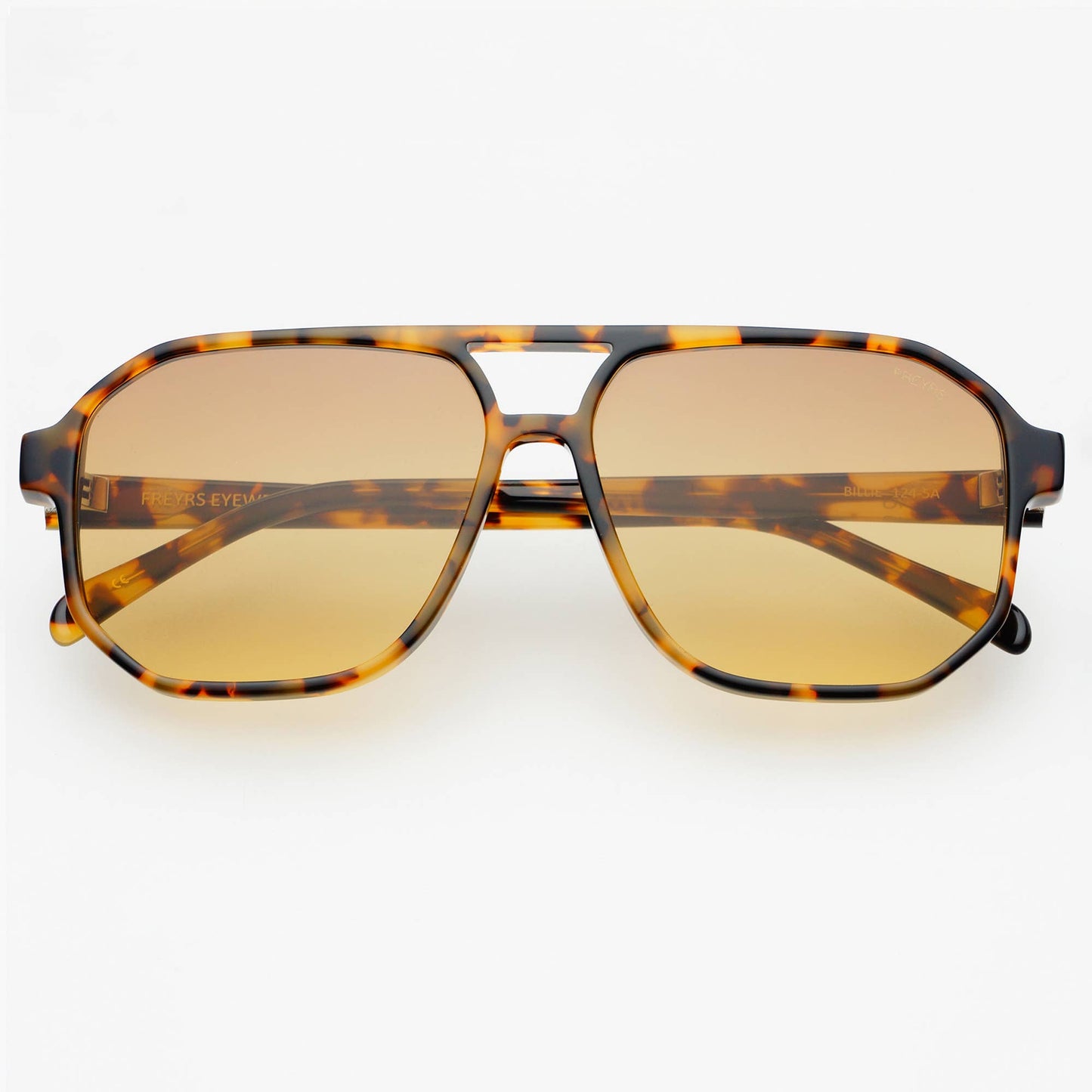 Billie Unisex Aviator Sunglasses - Tort - FREYRS