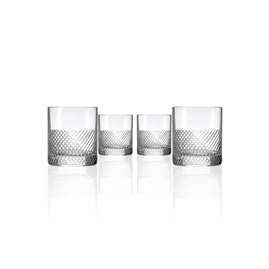 Bourbon Street On The Rocks Glass 11oz - Set of 4