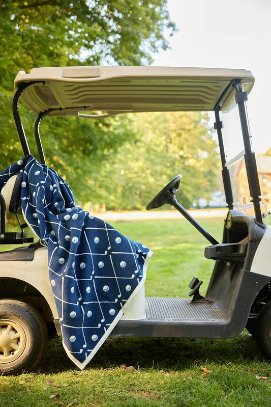 Hitting the Links Blanket - Original