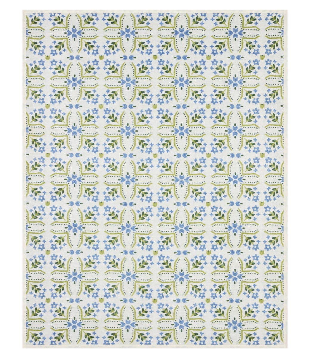 Farmhouse Flowers Blanket - Chappywrap