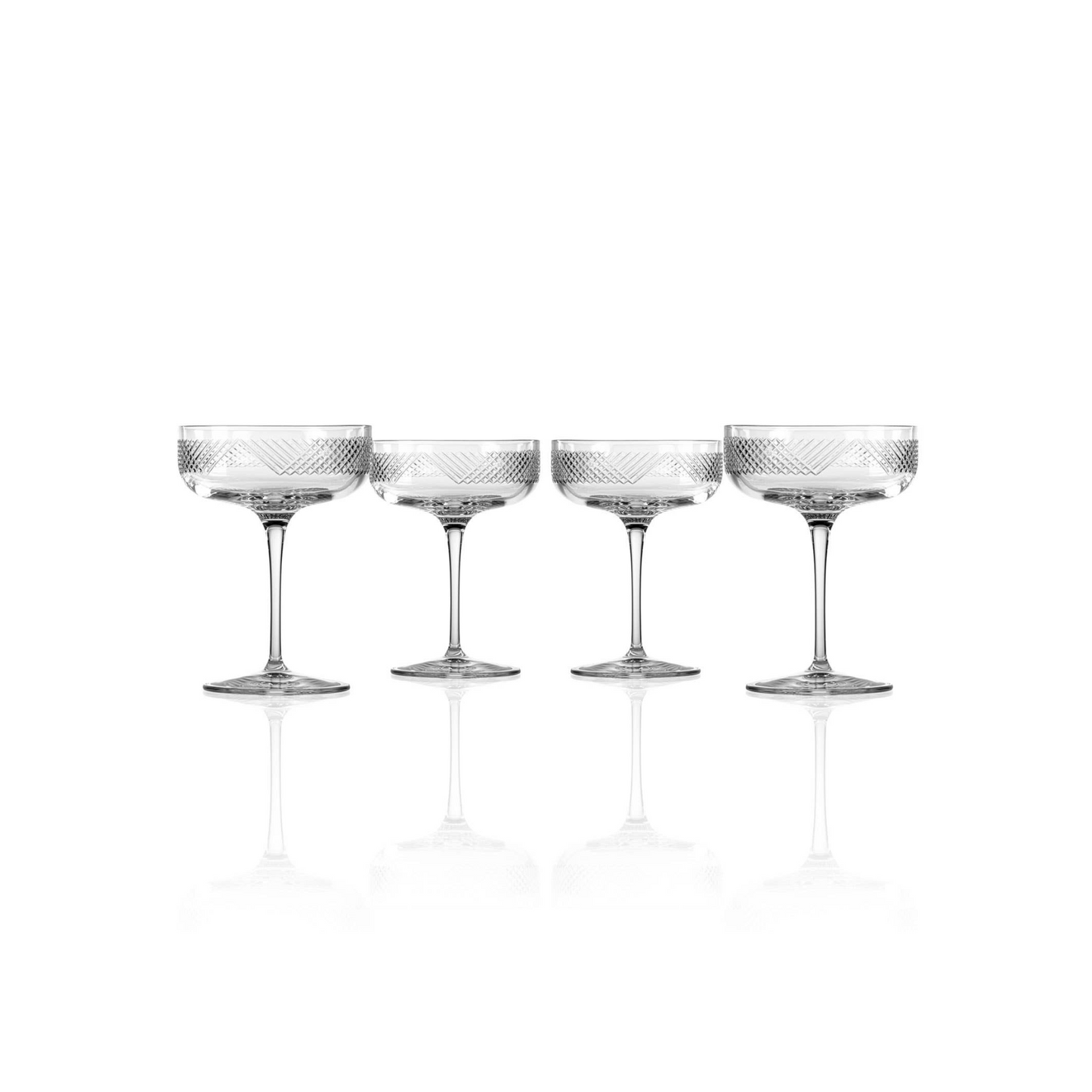 Bourbon Street Coupe Glass 10.25 oz - Set of 4