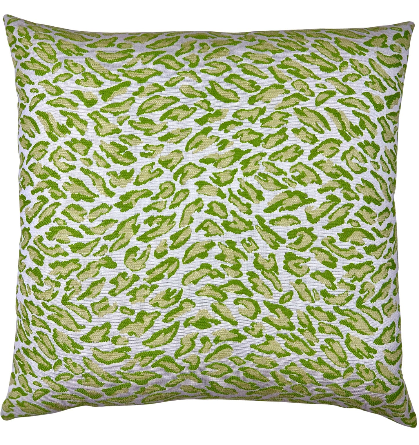 Dottie Pillow - Green Leopard