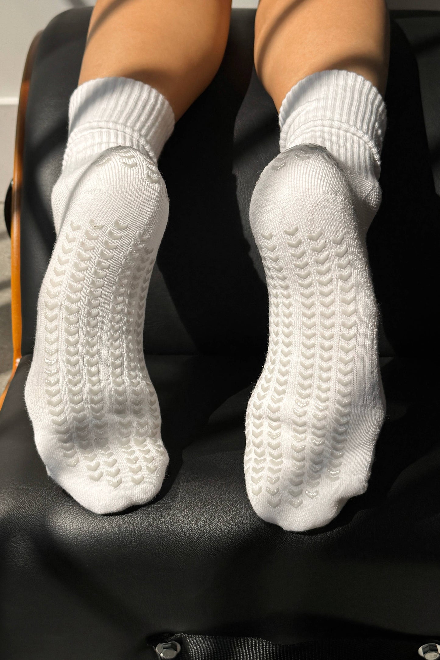 Grip Gym Socks - Grey + Grey
