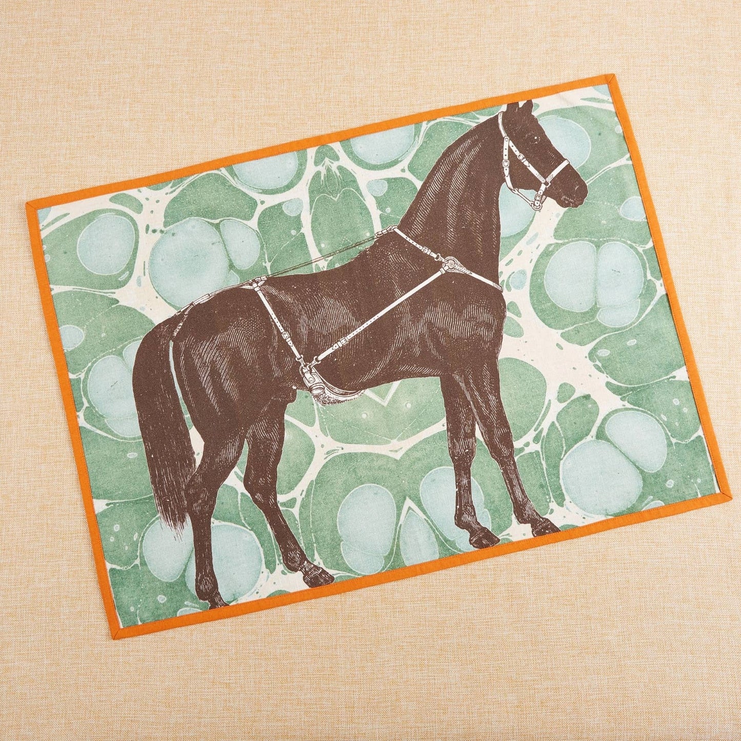 Equine Marble Tea Towel - Thomas Paul