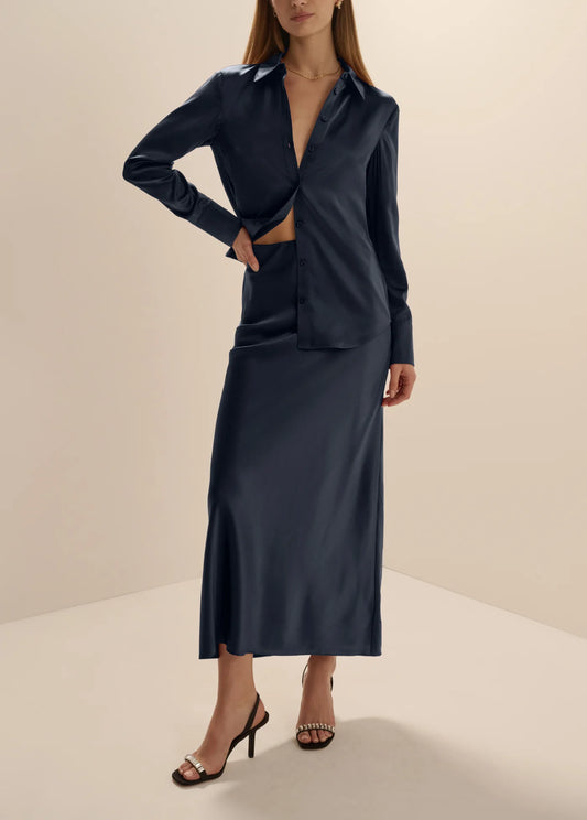 The Favorite Skirt - Navy - Favorite Daughter