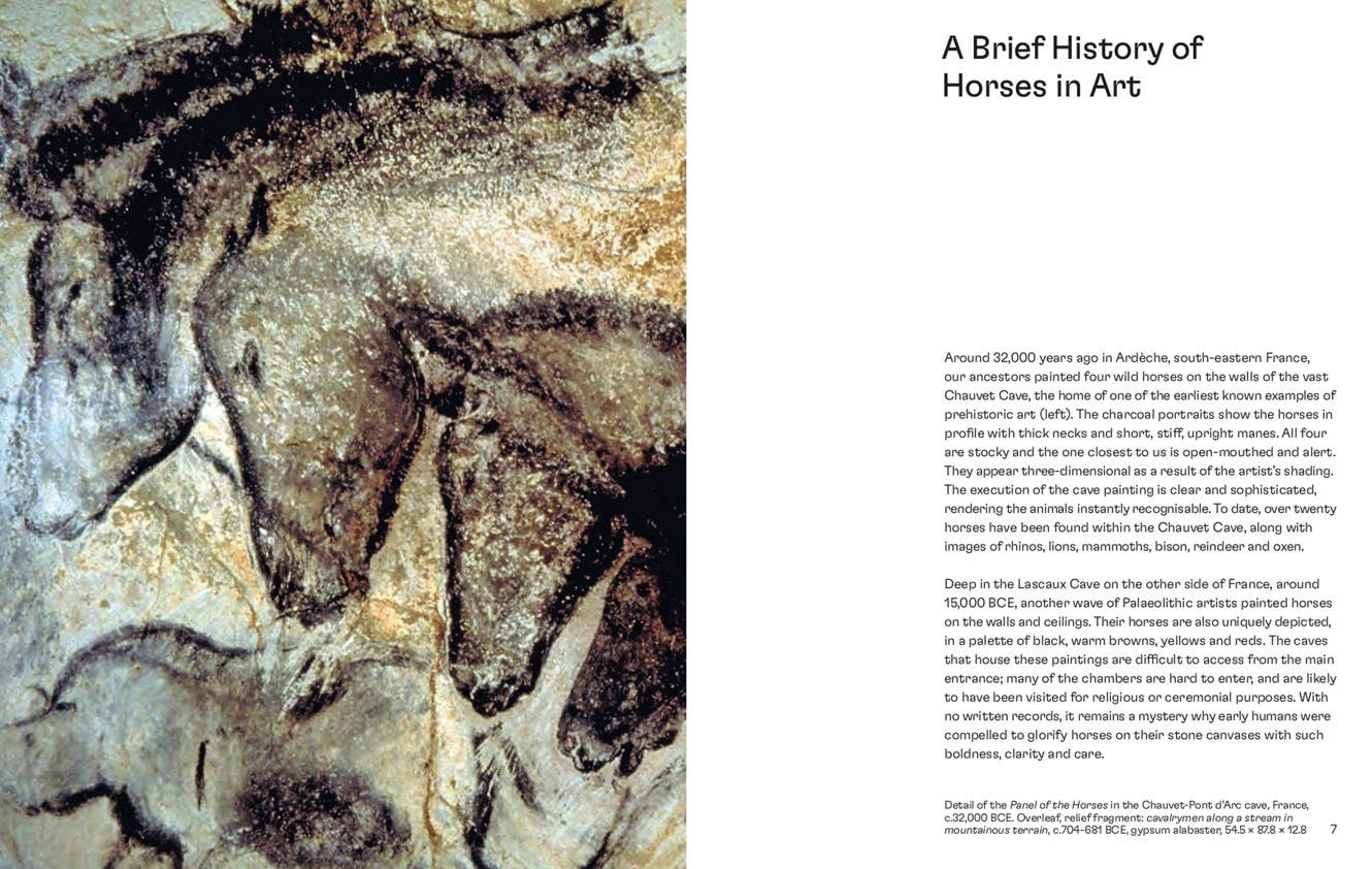 Horses in Art Book