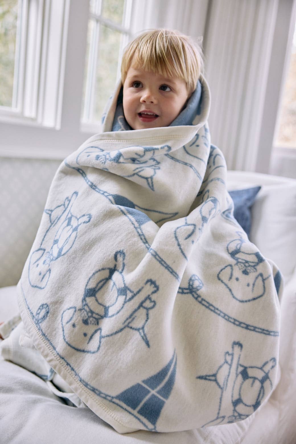 Sailor Pups Midi Blanket - Chappywrap