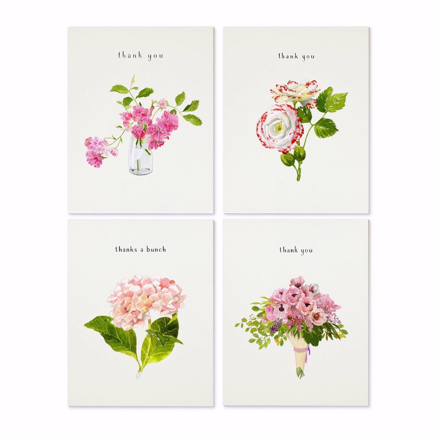 Thank You Flowers Boxed Set Greeting Cards - Felix Doolittle