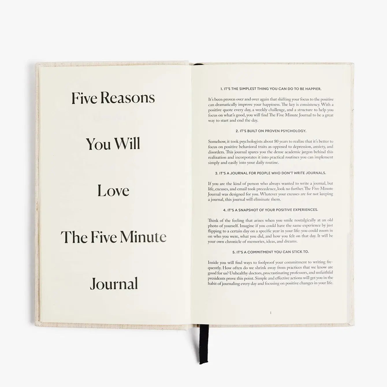 The Five Minute Journal - ALL COLORS OPTIONS - Intelligent Change