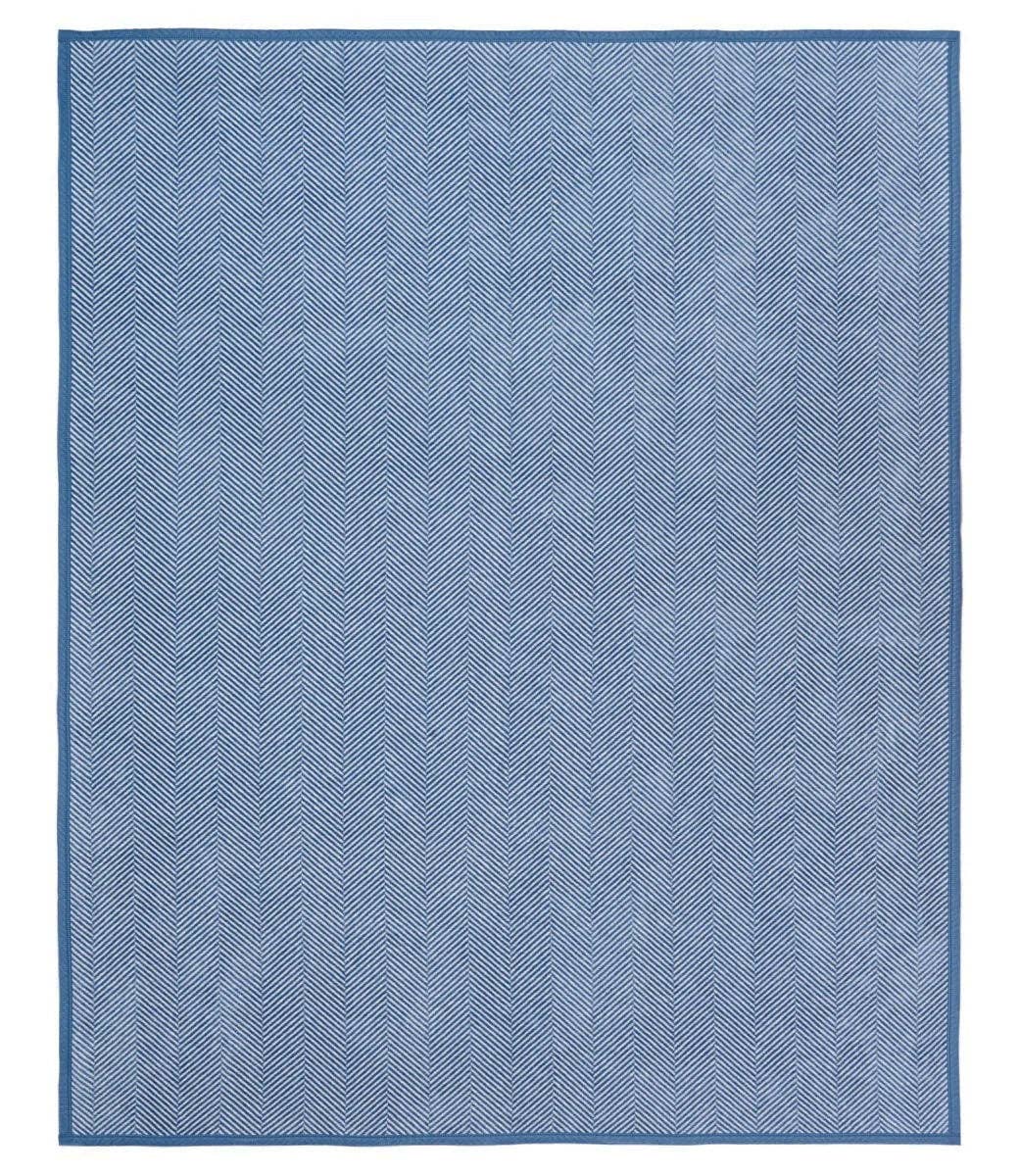 Harborview Herringbone Cornflower Blanket - Chappywrap