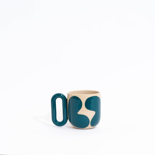 Mug Blobs - Teal