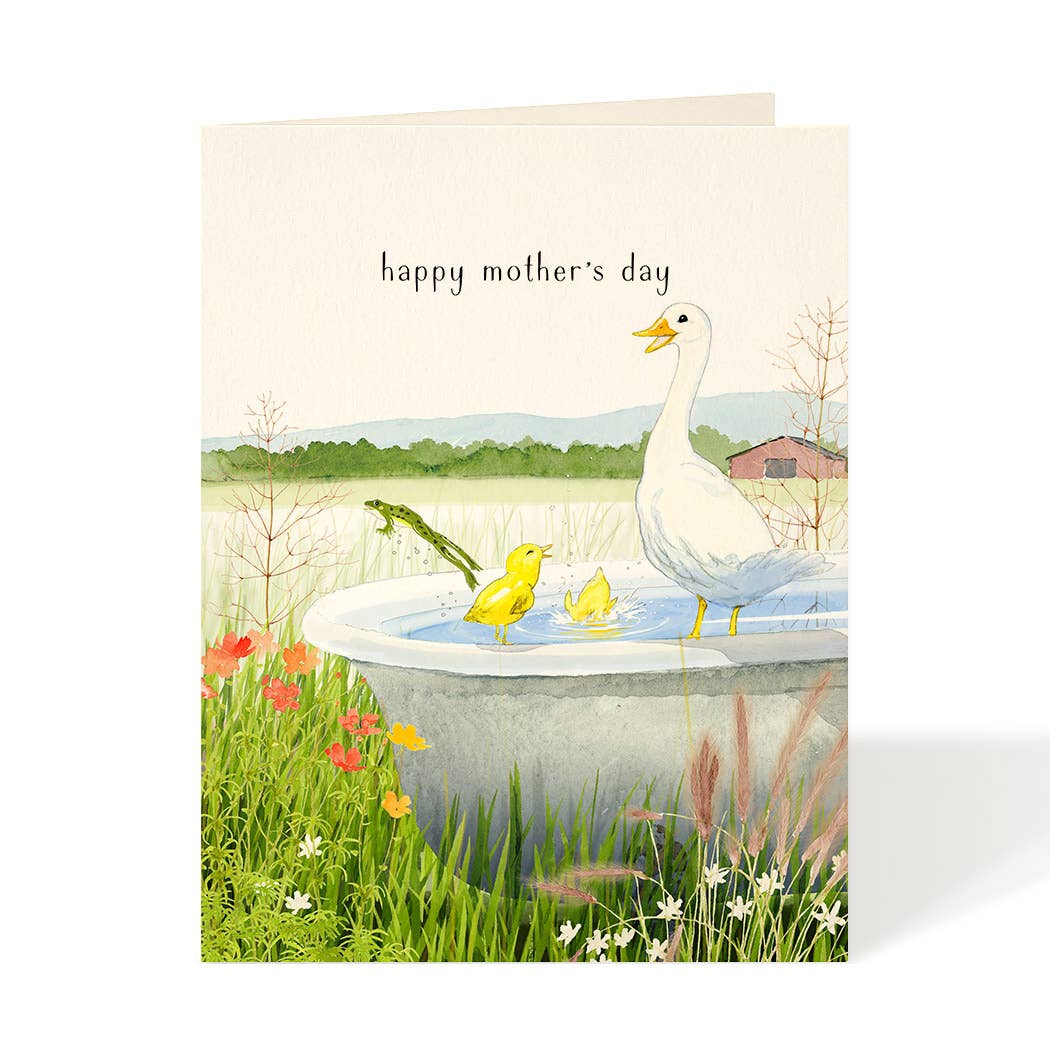 Duck Duck Frog - Mother's Day Card