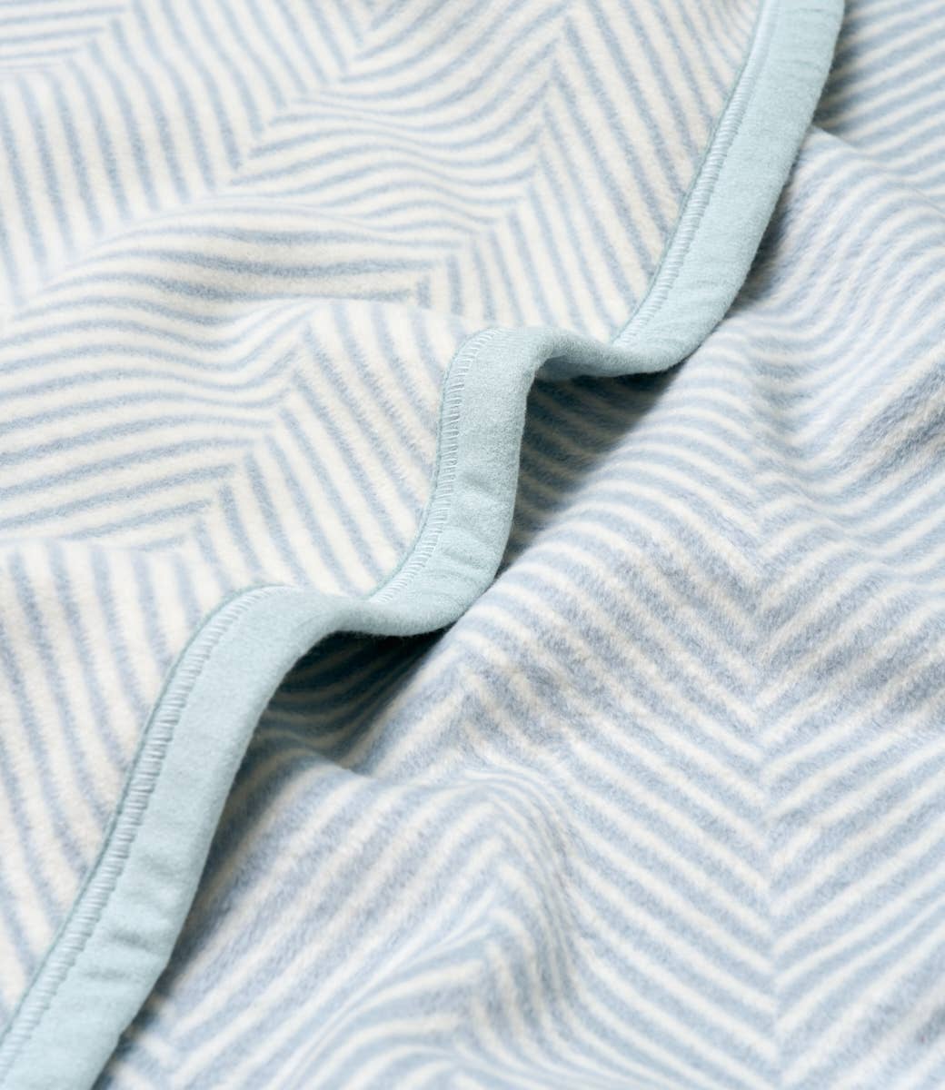 Harborview Herringbone Sky Blanket - Original