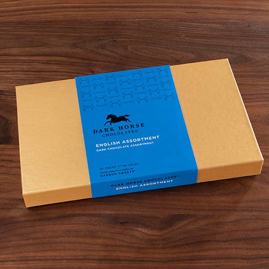 Dark Horse Chocolates in Dark Chocolate - 8 pieces