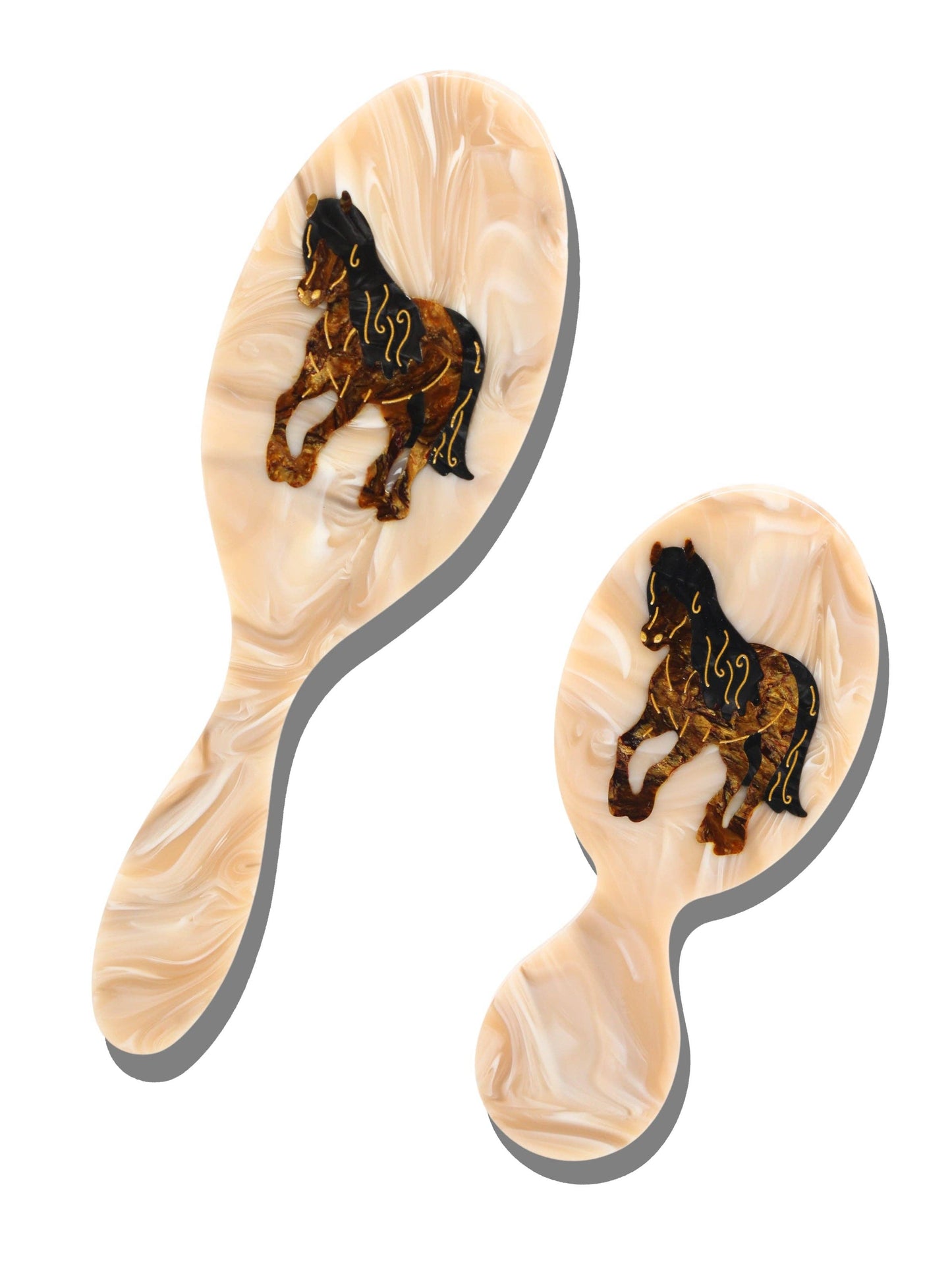 Hand-painted Horse Hair Brush