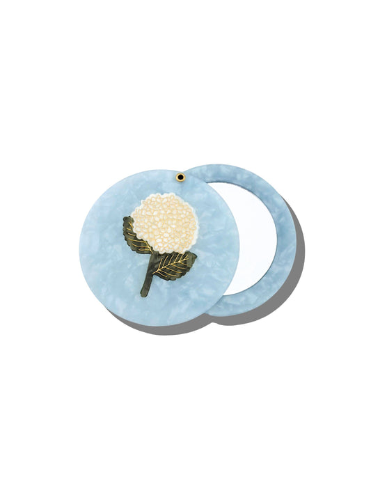 Hydrangea Compact Mirror