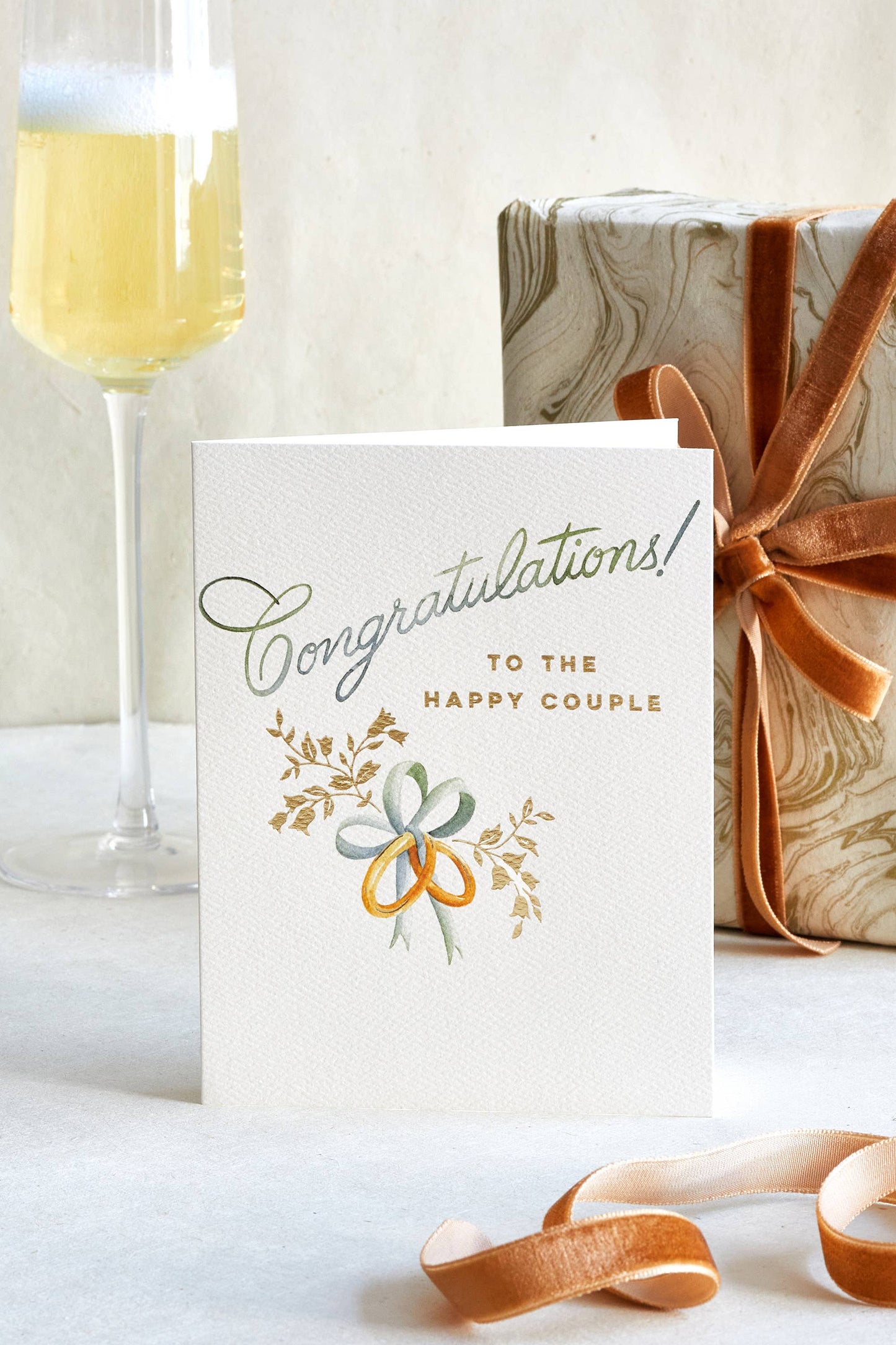 Wedding Rings Greeting Card